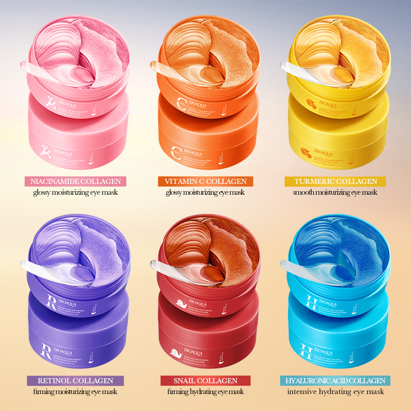Collagen Under Eye Patches - 1 boîte de 80 masques hydratants