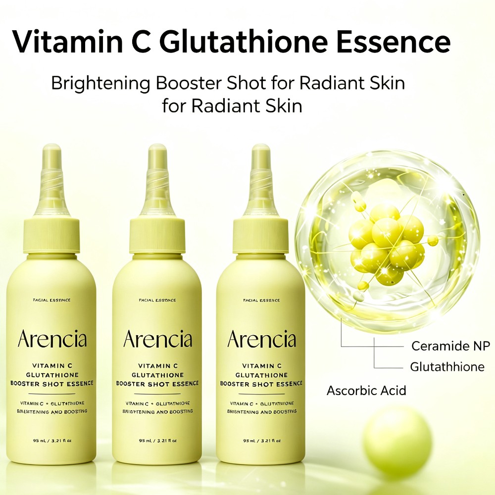 Niacinamide Pore Shrinking Essence - Sérum Hydratant à la Glutathione Arencia
