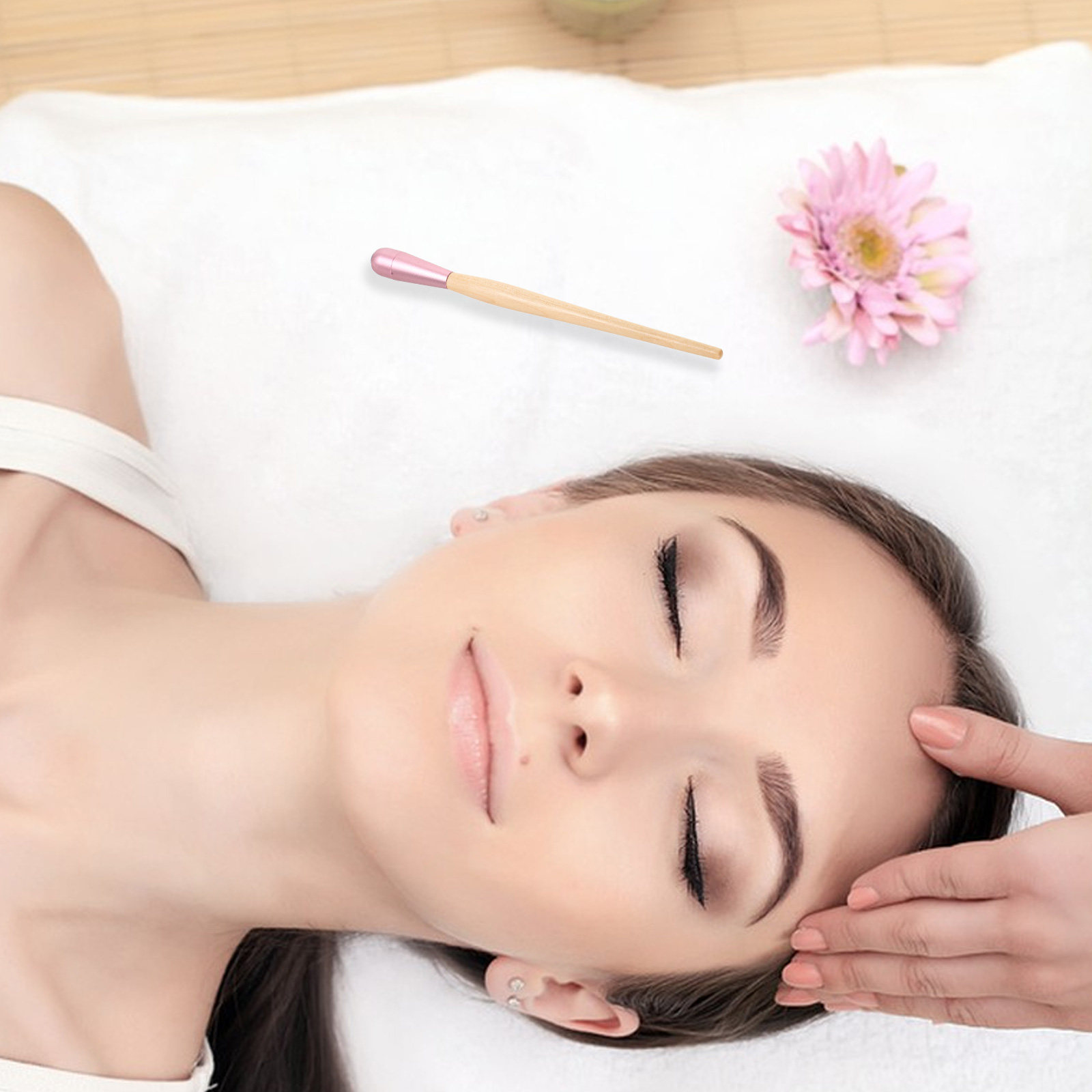 Face Ice Roller Puffiness - Rouleau de massage facial rafraîchissant pour