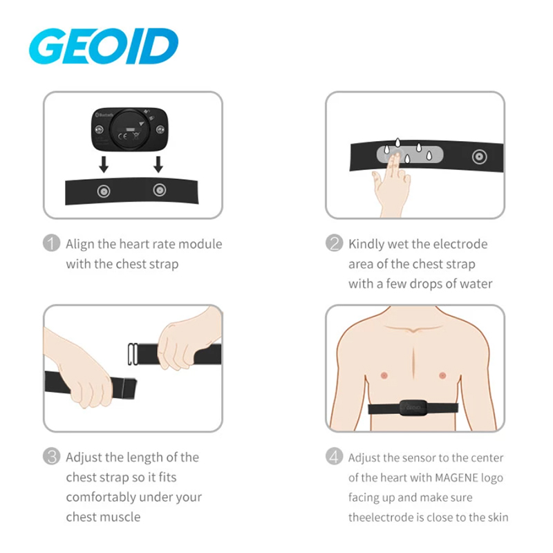 GEOID HS500 capteur de sangle  - Health Monitors avis et prix