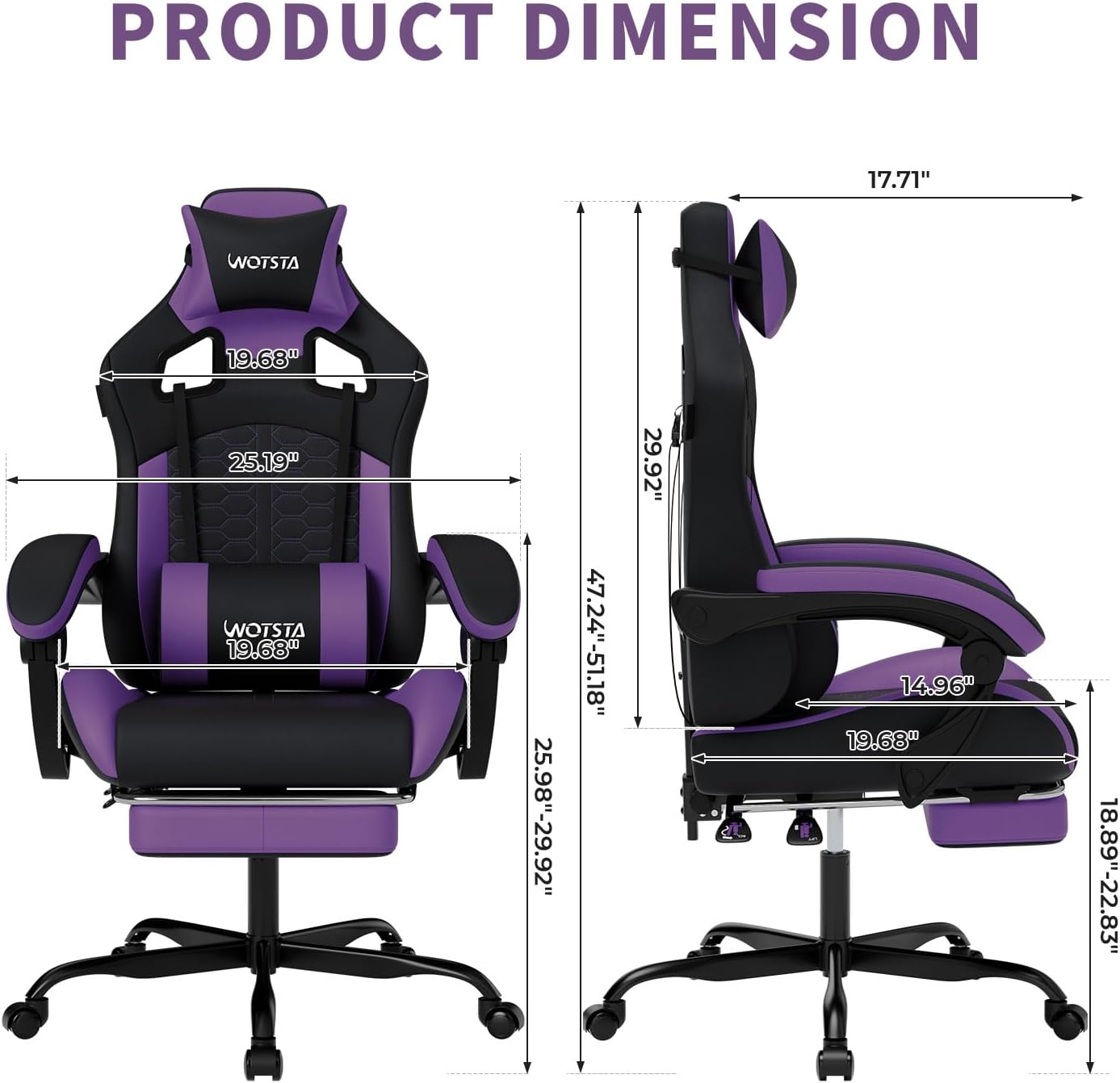 Fauteuil de jeu avec fonction  - Massage avis et prix