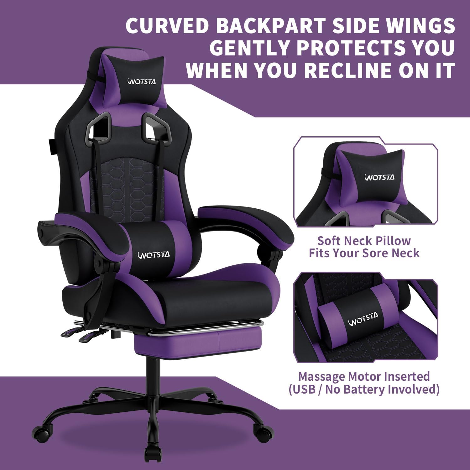 Fauteuil de jeu avec fonction  - Massage avis et prix